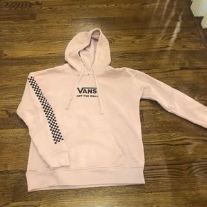 Pale pink hoodie